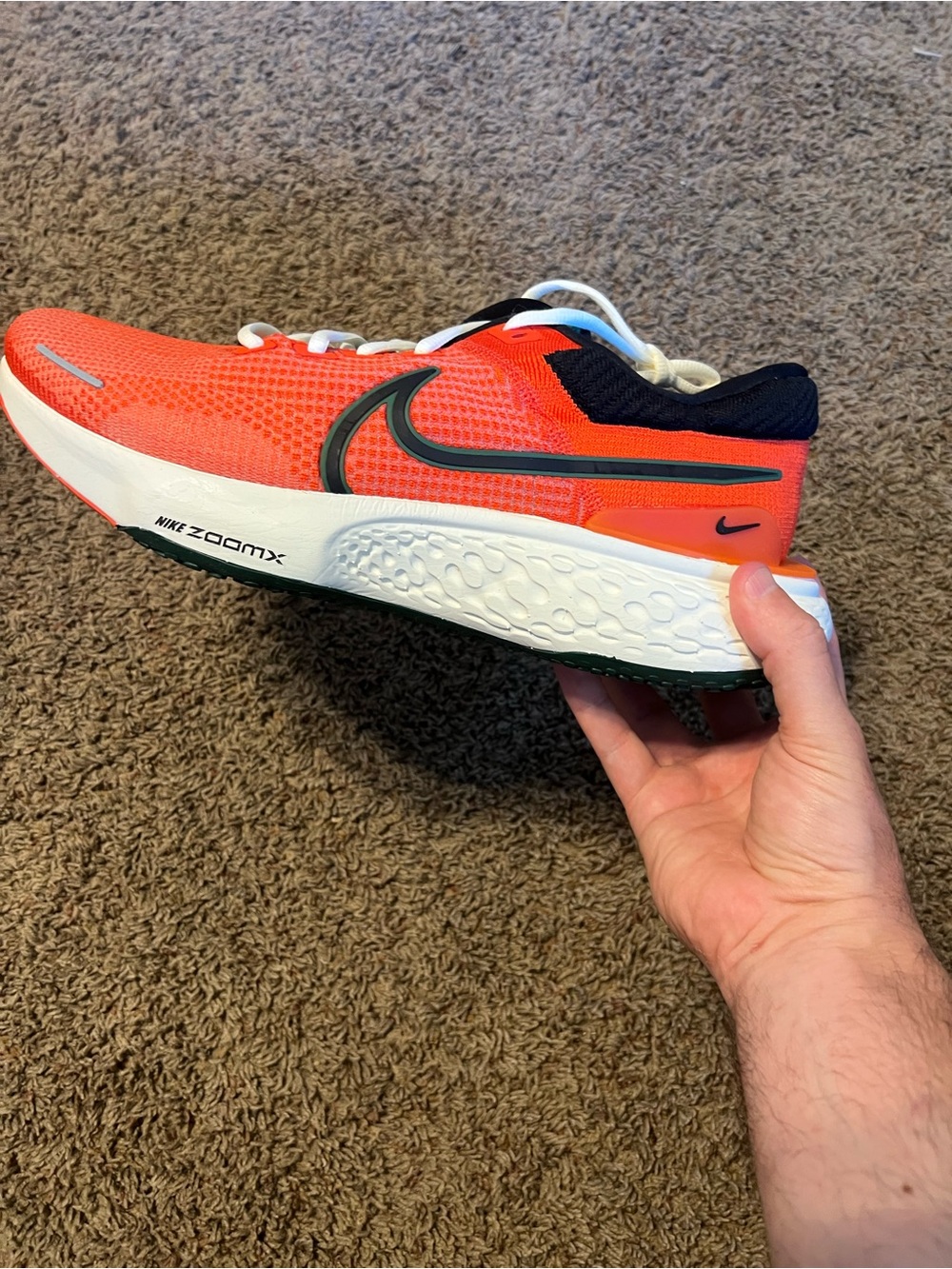 Mens nike Zoomx invincible run fk 2 (DV2149 800) no box size 15